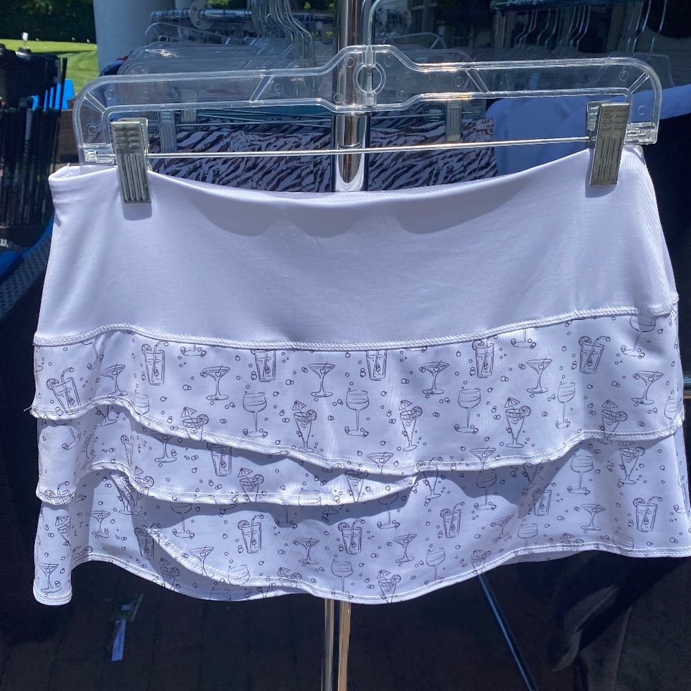Lucky in love tennis skirt